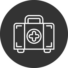 Fototapeta premium First Aid Box Icon
