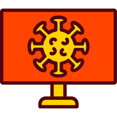 Obraz premium Coronavirus Icon