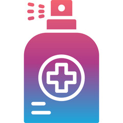 Fototapeta premium Sanitizer Icon