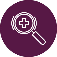 Obraz premium Magnifier Icon