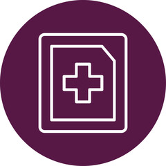 Obraz premium Medical Book Icon