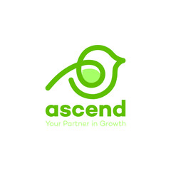 little bird logo symbol design inspiration illustration