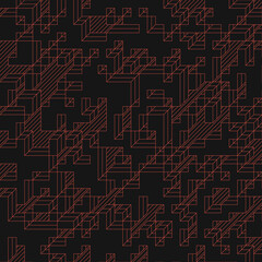 Implementation of Edward Zajec’s “Il Cubo” from 1971. Essentially a Truchet tile set of 8 tiles and rules for placement art illustration