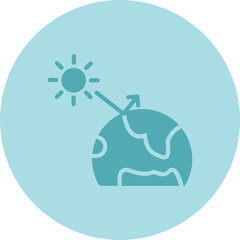 Greenhouse Effect Icon