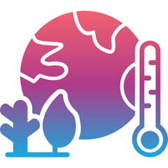 Global Warming Icon