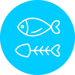 Fototapeta premium Fish Icon