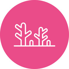 Obraz premium Coral Icon