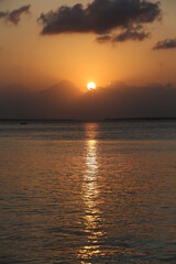sunset over the sea, Zanzibar 