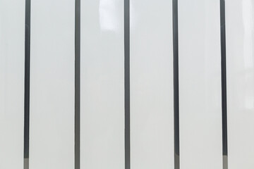 Fototapeta premium metal white wall radiator heating