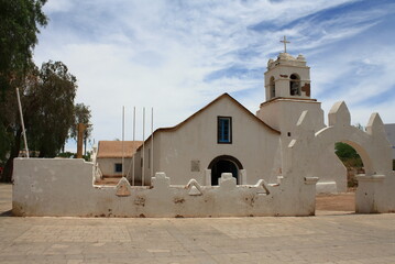 Fototapeta premium Landscapes in the town of San Pedro de Atacama and its surroundings