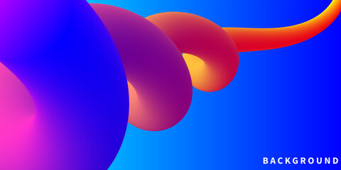 Spiral shape, blend flyer