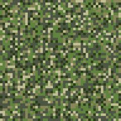 Pixel digital seamless pattern