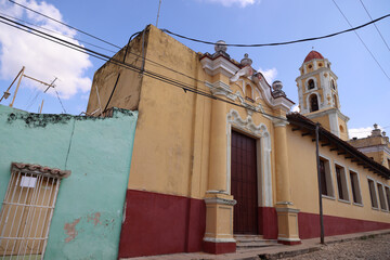 Colonial houses in Trinidad, Cuba