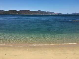 大久野島から見た海