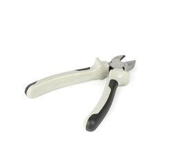 Wire cutter pliers  isolated on white background