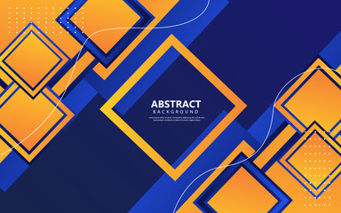 Abstract geometric blue background