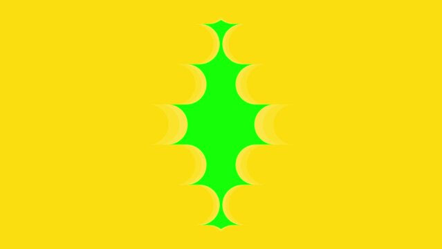 Minimalist video transition on green screen for video editing project. Open and close animation Dynamic Basic transitions element toolset and easy to use for reduced work time.
