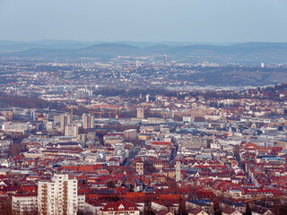 Blick auf Stuttgart, Baden-Württemberg