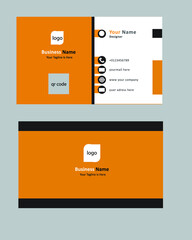 business card template vector design