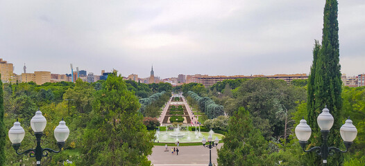 spring in the park