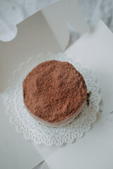 Birthday cake, slice of cake