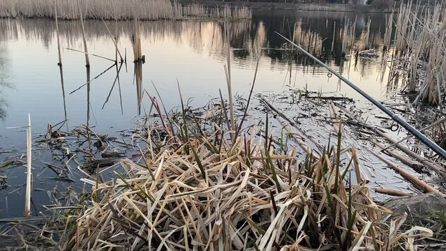 Fishing in early spring