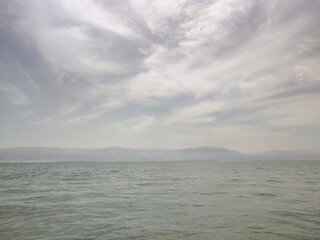 clouds over the sea