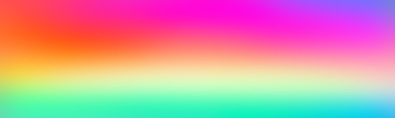 Wide gradient illustration, abstract design sea green. Illustration graphic design, banner, poster very light green. Gradient abstract background backdrop display product.