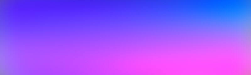 Wide blurred colorful gradient backdrop moderate blue. Halftone gradient purple. Gradient background, blurred smooth.