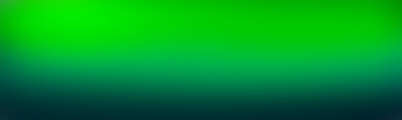 Wide modern gradient background degrade fragment and the shape of the painting dark pastel green. Design for presentation, paper, backdrop or wallpaper copy space for text lime green. Smooth blend.