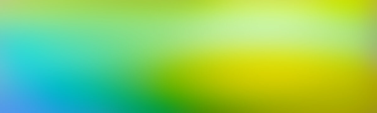Wide colorful graphic bright yellow green. Modern design backdrop brilliant yellowish green. Colored abstract background picture.
