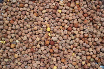 Chickpeas texture background