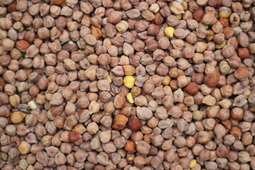 Chickpeas texture background