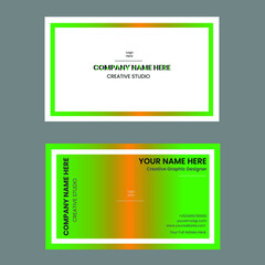 Business Card or Flyer or Social Media Banner or Flyer post promotional and template