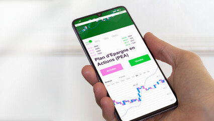 Plan d'épargne en actions pea. Placements intéressants, le retour de l'inflation, la rentabilité, la diversification. Placer, objectif patrimonial et risques PEA. 