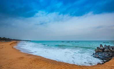 beach with sky