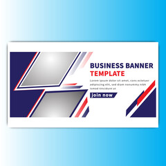 business banner social media post template