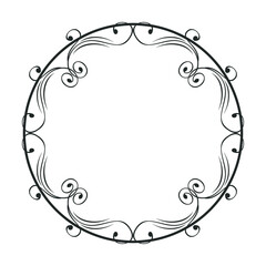 victorian monochrome vintage frame