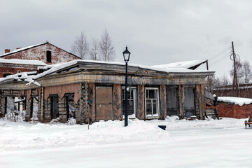 old house in the mountains