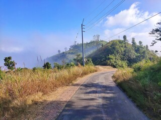 Road in the mountains