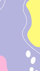 Trendy editable template for social networks stories, vector illustration. Design backgrounds for social media.