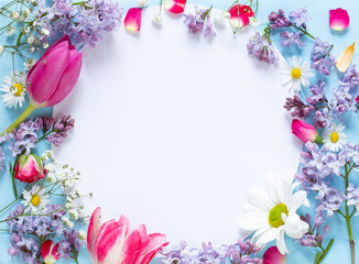 Floral frame