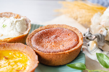 バスクチーズケーキタルト