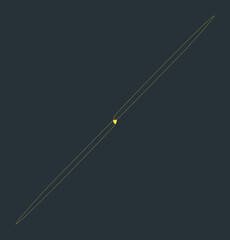 World Map. Littrow projection. Futuristic world illustration for your infographic. Bright yellow country colors. Trendy vector illustration.