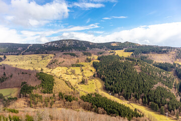 Frühlingswanderung durch den Thüringer Wald bei Floh-Seligenthal - Thüringen - Deutschland