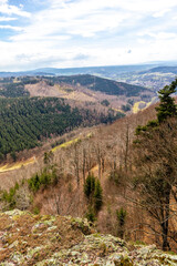 Frühlingswanderung durch den Thüringer Wald bei Floh-Seligenthal - Thüringen - Deutschland