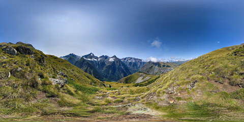 360 dagrees vr panorama - Les Deux Alpes - France
