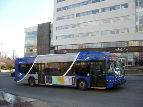 Autobus du RTC de la ville de Qu&eacute;bec