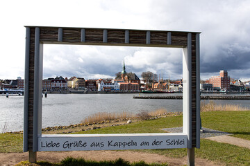 Blick über die Schlei auf Kappeln