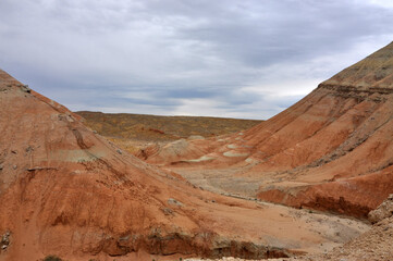 Kazakhstan.The Altyn Emel National Park, Aktau mountain.